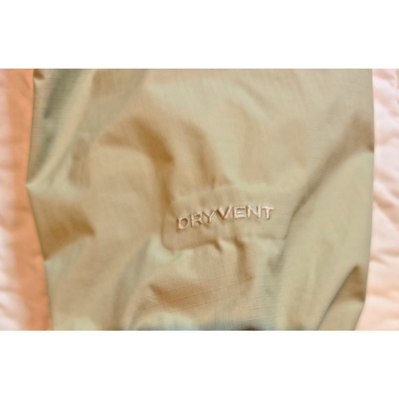 The North Face HyVent Tan Hooded Rain Jacket Full Zip XS Waterproof Jacket - Picture 2 of 16